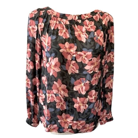LOFT Tops - LOFT floral long sleeve Top XS